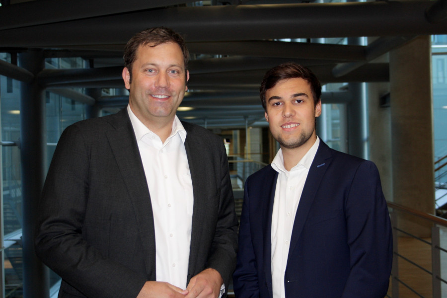 Lars Klingbeil, MdB mit Jonas Pagels
